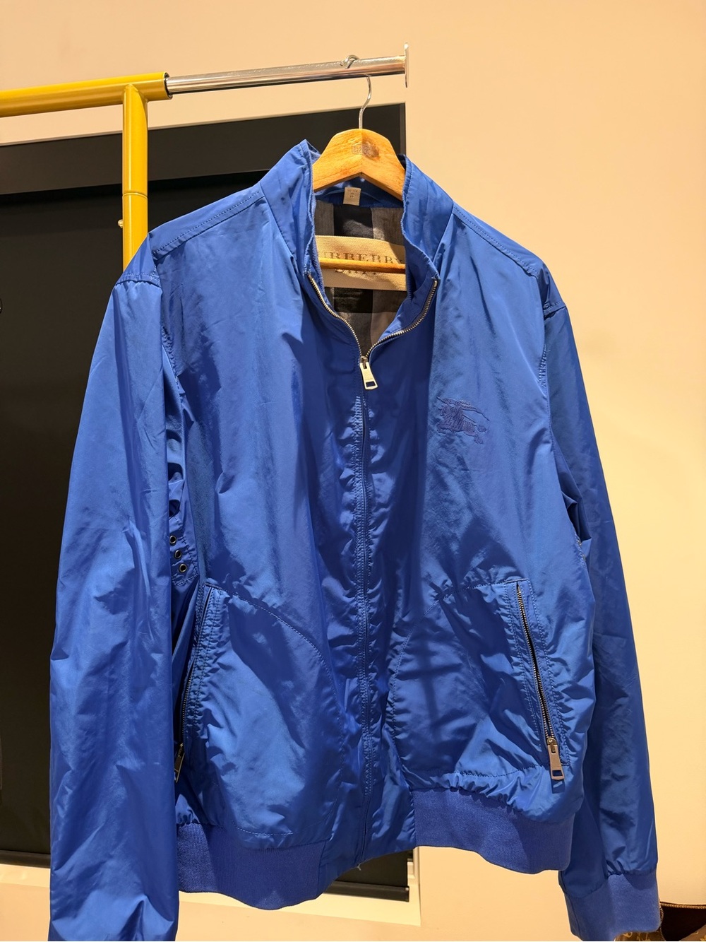 Burberry Brit Blue Bomber Jacket
